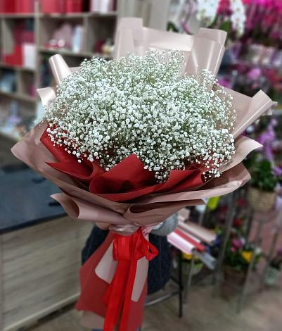 Букет цветов из: Гипсофила в Зуевке