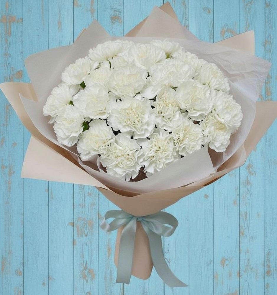 Букет цветов из: Гвоздики в Зуевке