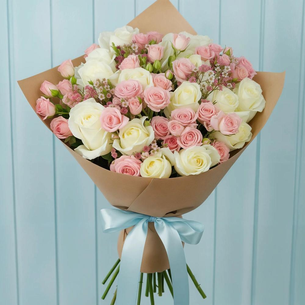 Букет цветов из: Розы в Зуевке