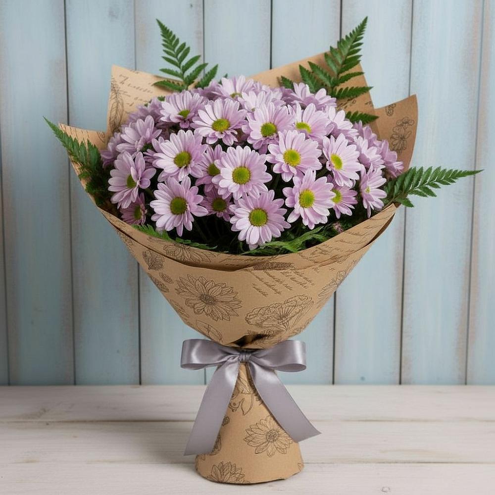 Букет цветов из: Хризантемы в Зуевке