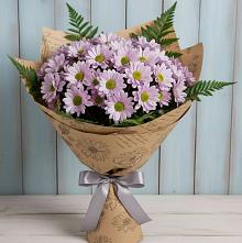 Букет цветов из:  Хризантемы в Зуевке