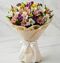 Букет цветов из:  Альстромерии #REPLACE_PRED# Зуевке