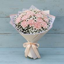 Букет цветов из:  Гвоздики в Зуевке