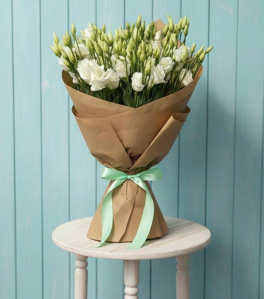 Букет цветов из: Лизиантусы в Зуевке