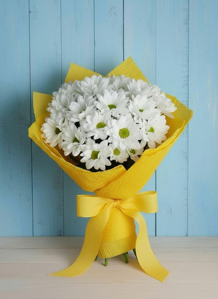 Букет цветов из: Хризантемы в Зуевке