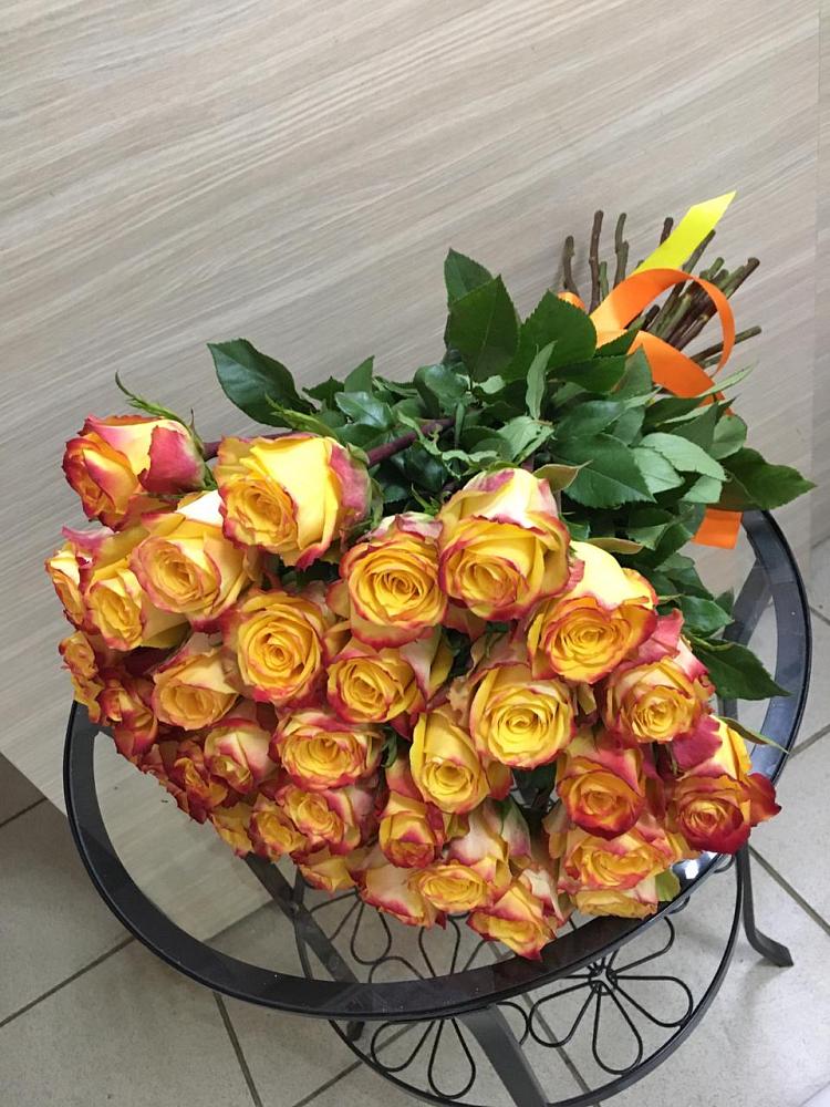 Букет Желтые розы в Зуевке