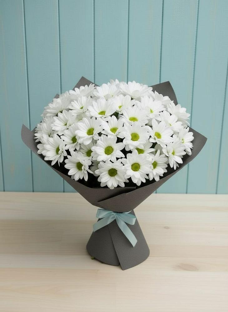 Букет цветов из: Хризантемы в Зуевке