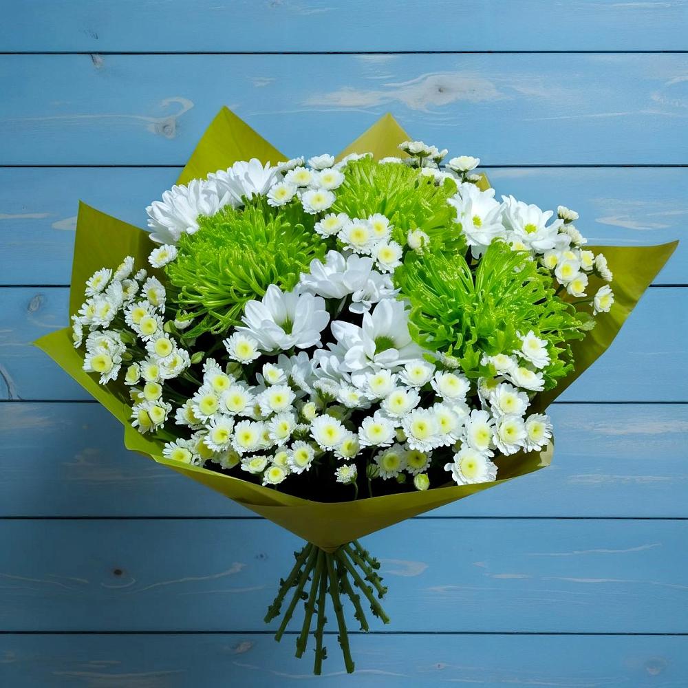 Букет цветов из: Хризантемы в Зуевке