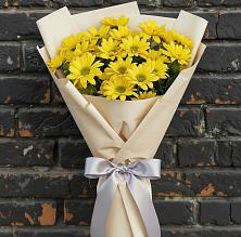 Букет цветов из:  Хризантемы #REPLACE_PRED# Зуевке
