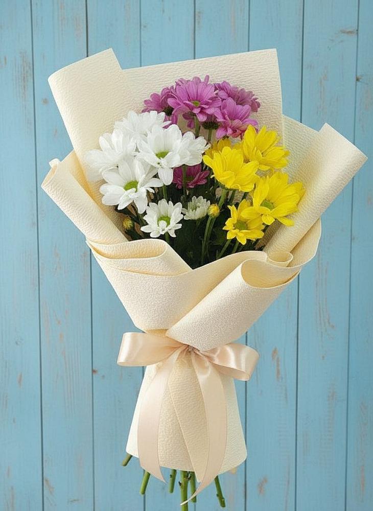 Букет цветов из: Хризантемы в Зуевке