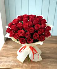Букет 29 Красных роз в Зуевке