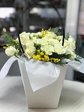 Цветочная композиция из Розы  в Зуевке