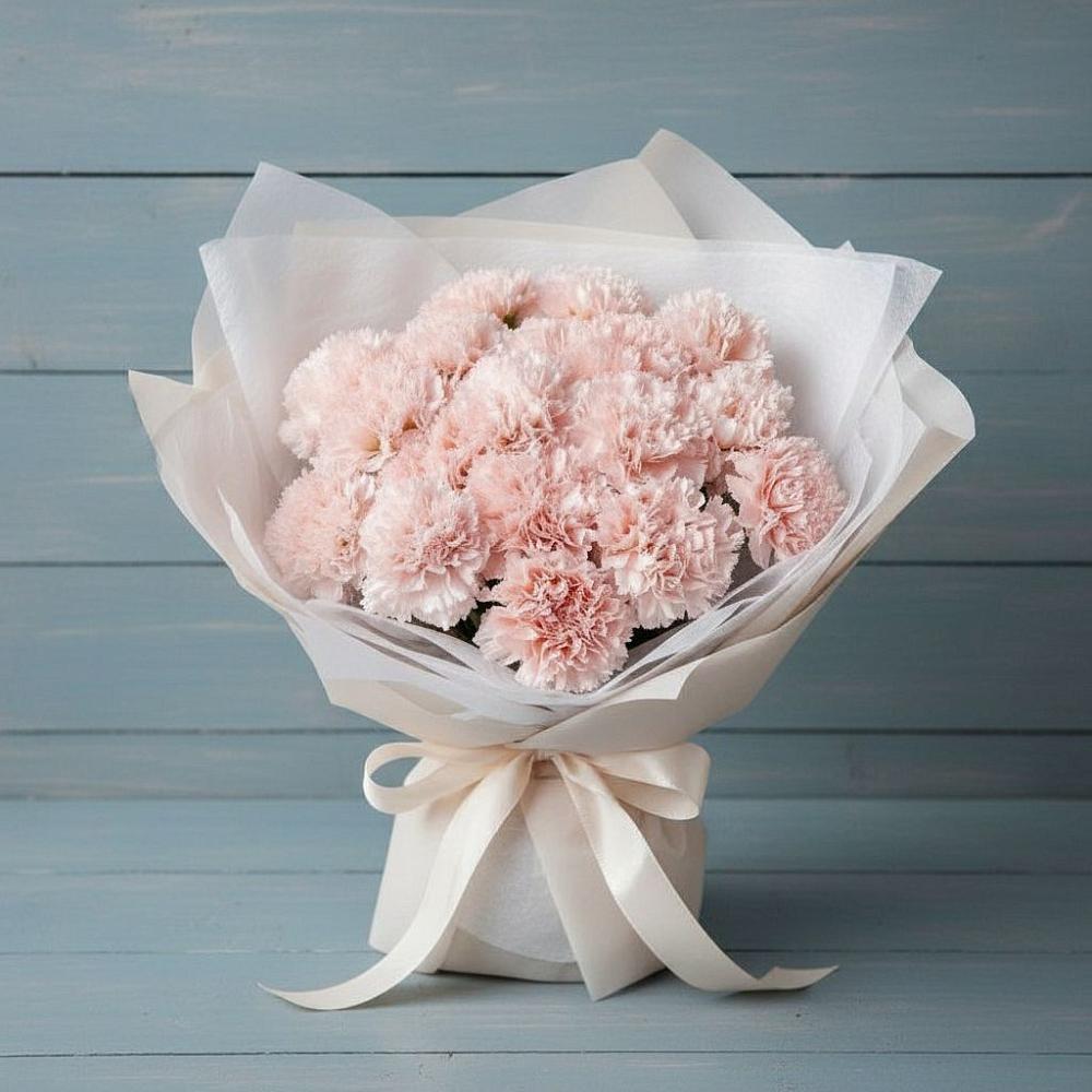 Букет цветов из: Гвоздики в Зуевке