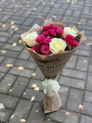 Букет цветов из: Розы в Зуевке