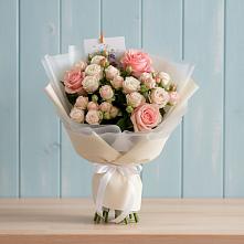 Букет цветов из:  Розы #REPLACE_PRED# Зуевке