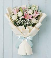 Букет цветов из:  Лилии в Зуевке