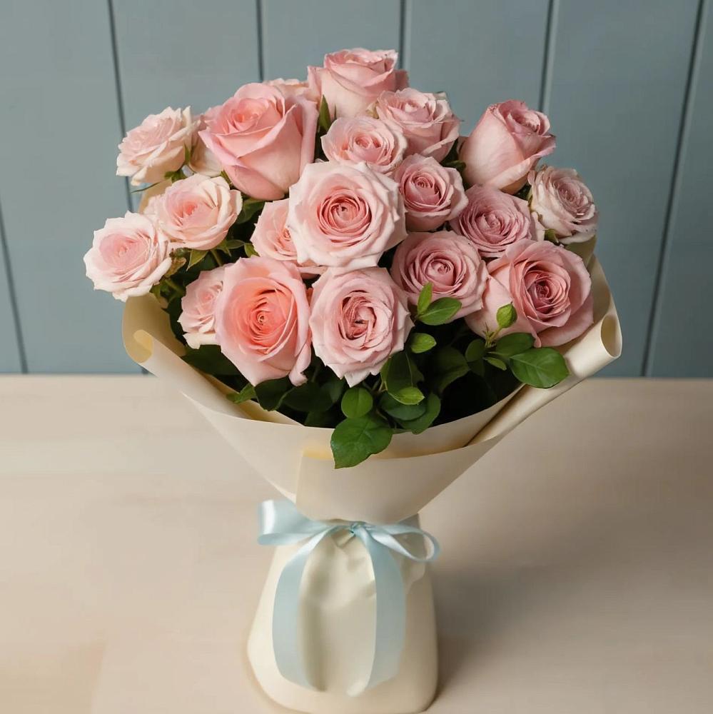 Букет Розовый шарм в Зуевке